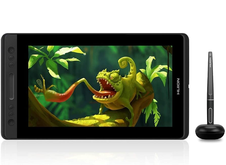 HUION Drawing Tablet with Screen Kamvas pro 12-Used : Amazon